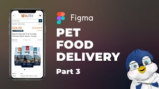 (Part Three) Pet food Delivery App Product Details, Shopping Cart, Dashboard, Mobile App Concept MVP