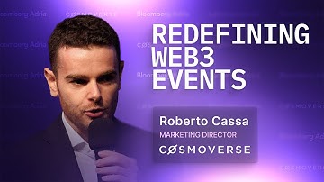 Building Bridges Between Web3 and Institutions – Roberto Cassa (Cosmoverse) | Cosmoverse 2025