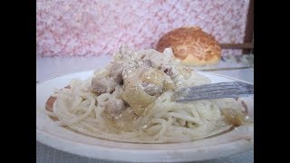 Антрекот в сметанном соусе - вкуснятина! - киевляне в глухомани