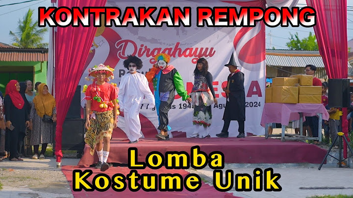 17an LOMBA KOSTUME UNIK || KONTRAKAN REMPONG EPISODE 845