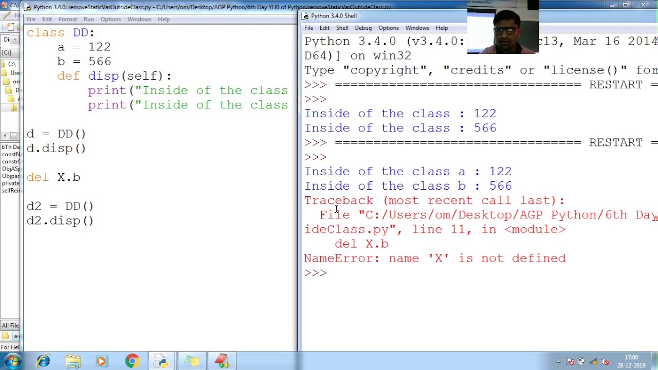 161 Python Removing Static Variables To The Class From Outside Class Hot Sex Picture