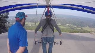 Hang Gliding Flight 6 Off Lookout Mountain