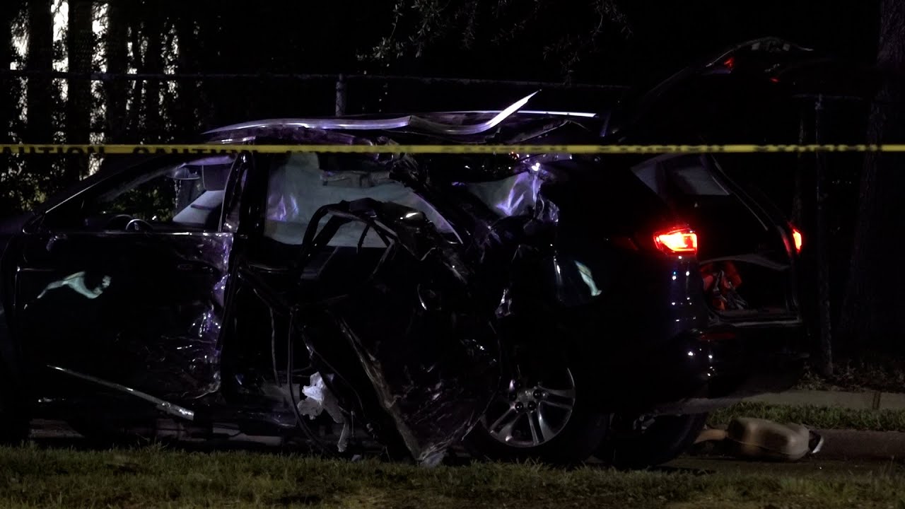 14 year old killed after SUV crashes into tree on West Fuqua - YouTube