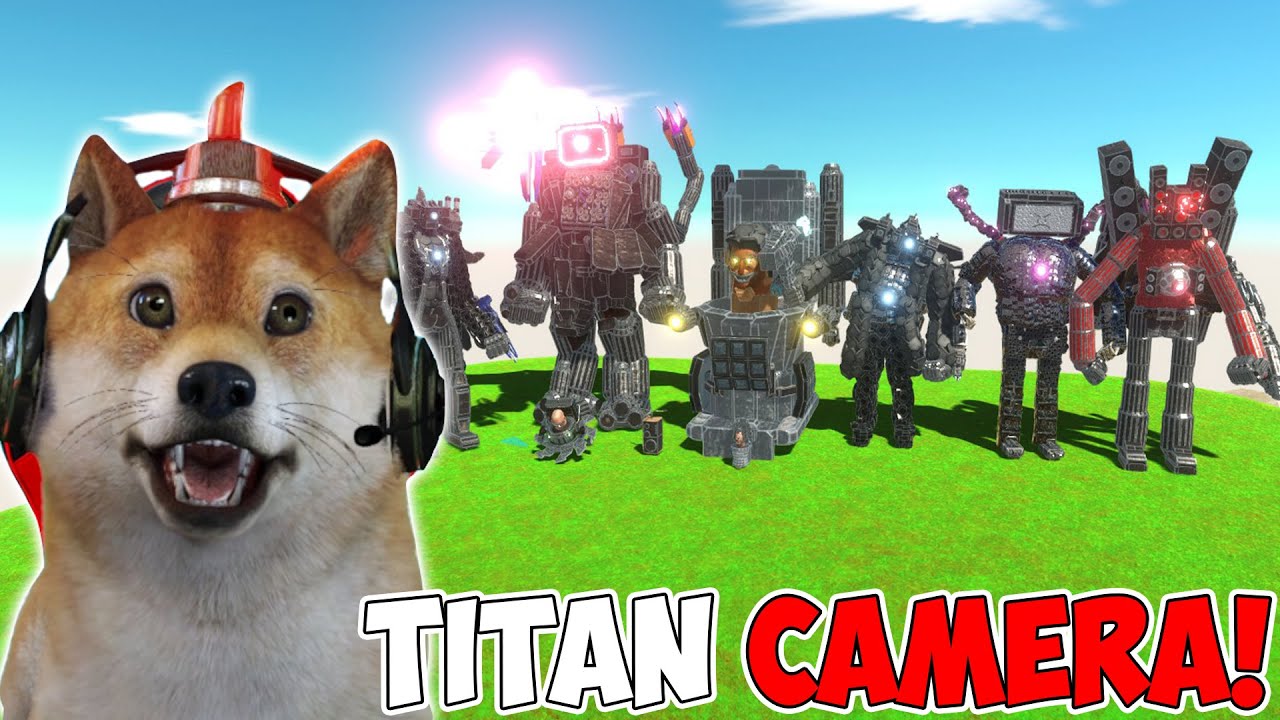 PERTARUNGAN PARA TITAN SKIBIDI TOILET VS CAMERA! - Animal Revolt Battle Simulator