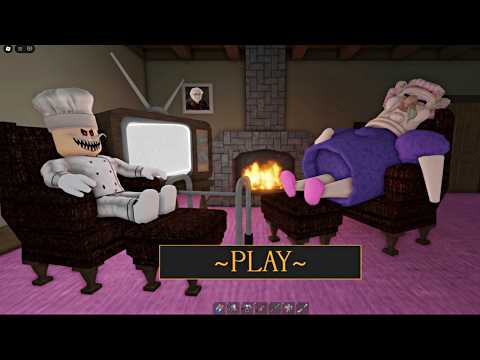 Escape Grumpy Gran House! SCARY OBBY roblox! Gameplay Walkthrough All Morphs Unlocked Update