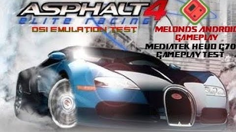Asphalt 4: Elite Racing DSi Emulation on Android (The best version I