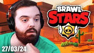 JUGANDO POR PRIMERA VEZ BRAWL STARS - CANAL DE TWITCH COMPLETAMNTE EN DECADENCIA