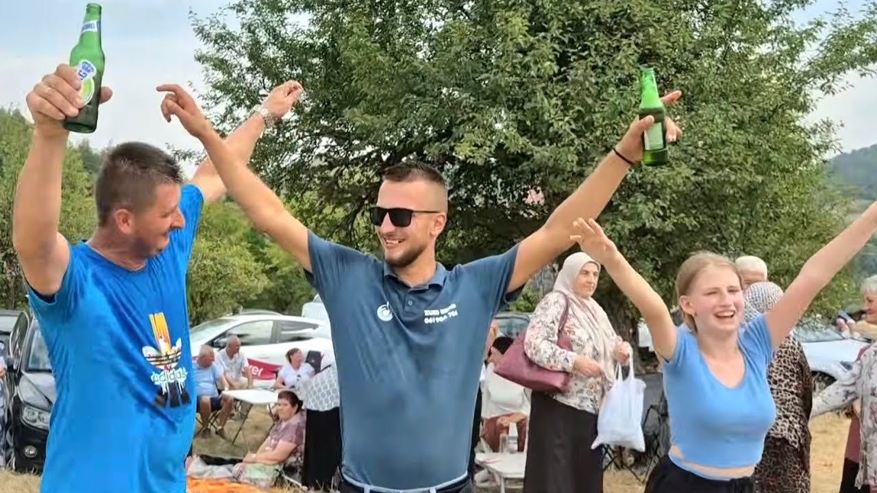 🔴 Pohare s Ilhanom prave lom u kolu - Drinsko kod Višegrada - Zuko Bend - Bosanski teferič