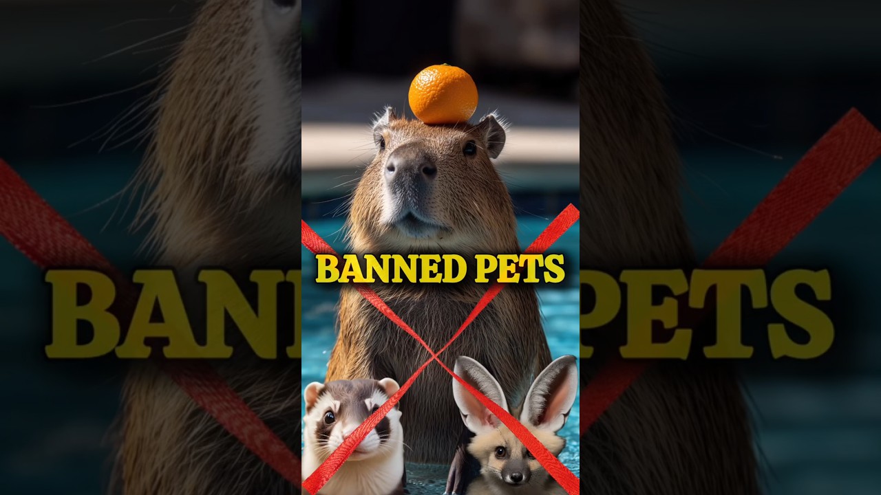 🤯BANNED PETS in the USA | 5 Animals You Can’t Own
