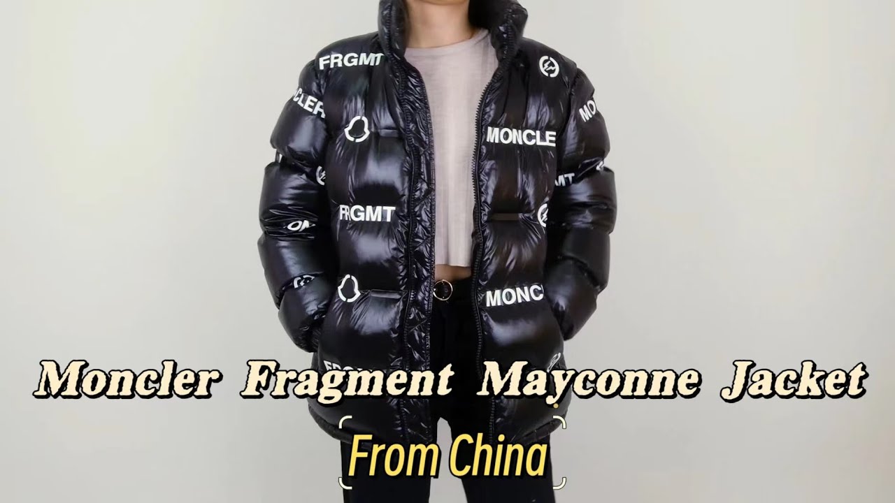 Moncler Fragment Mayconne Jacket Review From China丨The Quality is ...