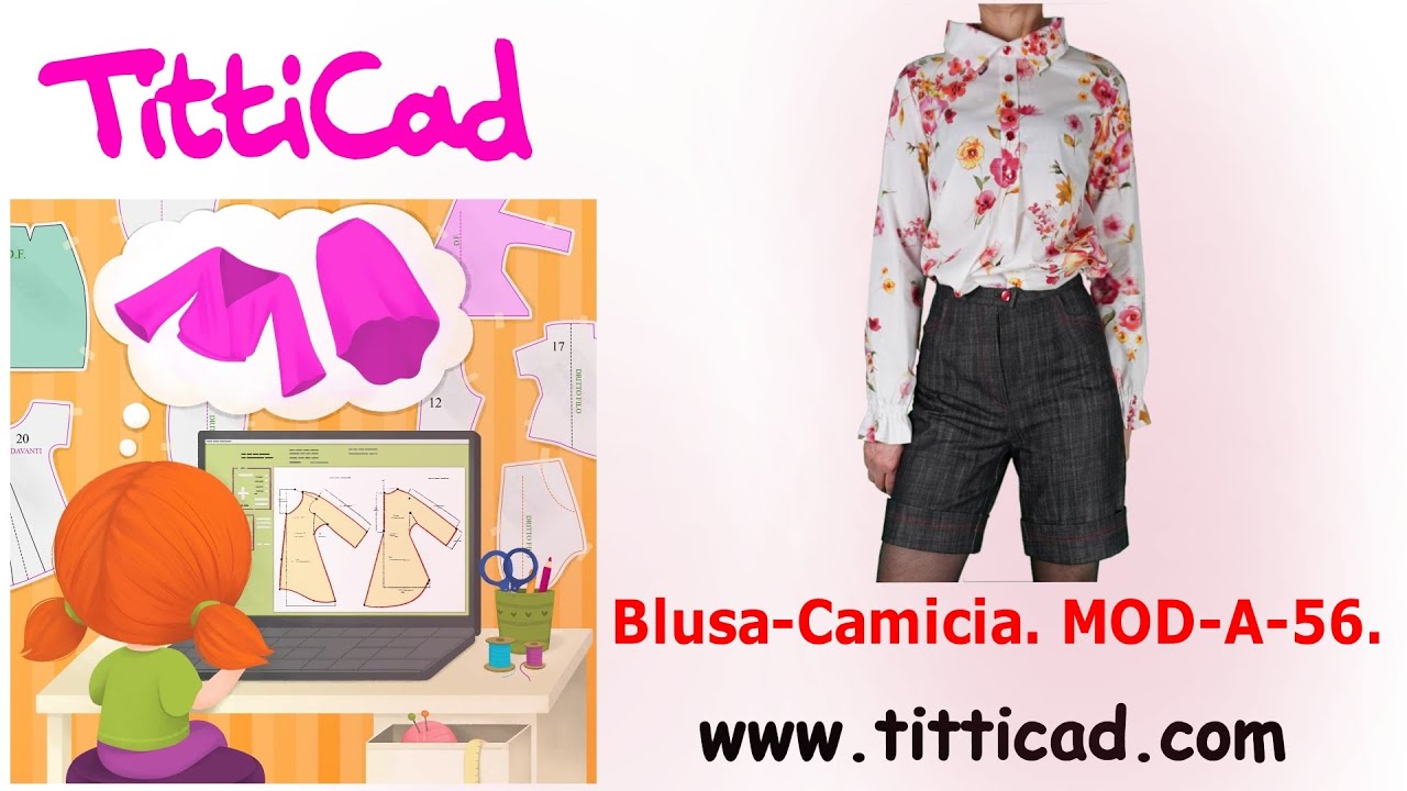 Blusa - Camicia MOD A 56. Confezione completa.