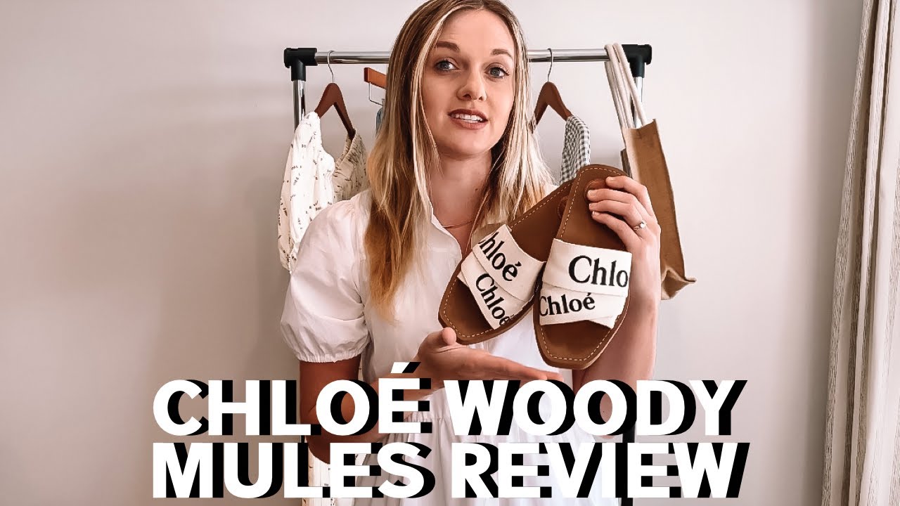 ★Chloe★ Woody Flat Slide Black CHC19U18808001 CHC19U188080 Chloe Unboxing | Chloe Woody Flat Sandals | Are they worth