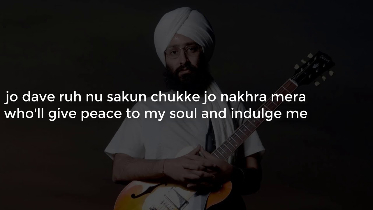 Tere bin sanu soniya with lyrics  Rabbi Shergill 