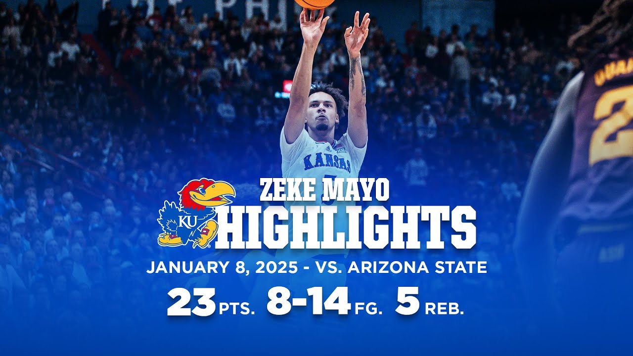Zeke Mayo Highlights vs. Arizona State