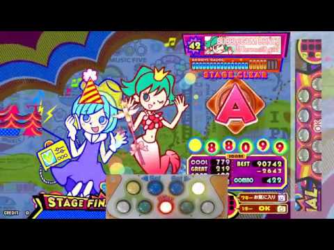 ポップン Peace Mermaid Girl バブルガムダンス Bubblegum Dance Ex Mirror Youtube