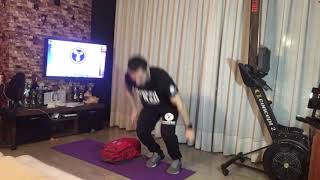 Burpees over the Backpack