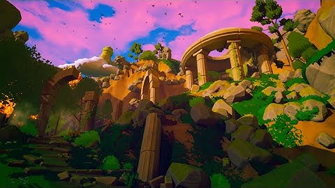 Stylized Forest Level Design