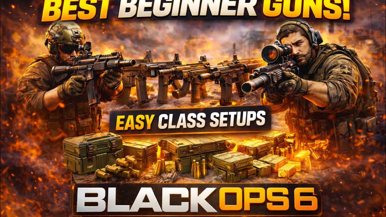 Top 5 Beginner Guns in Black Ops 6! (XM4, AMAX & More!)