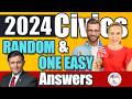 100 civics questions ONE SIMPLEST answers US naturalization test | 2008 Civics Test | Officer Mike