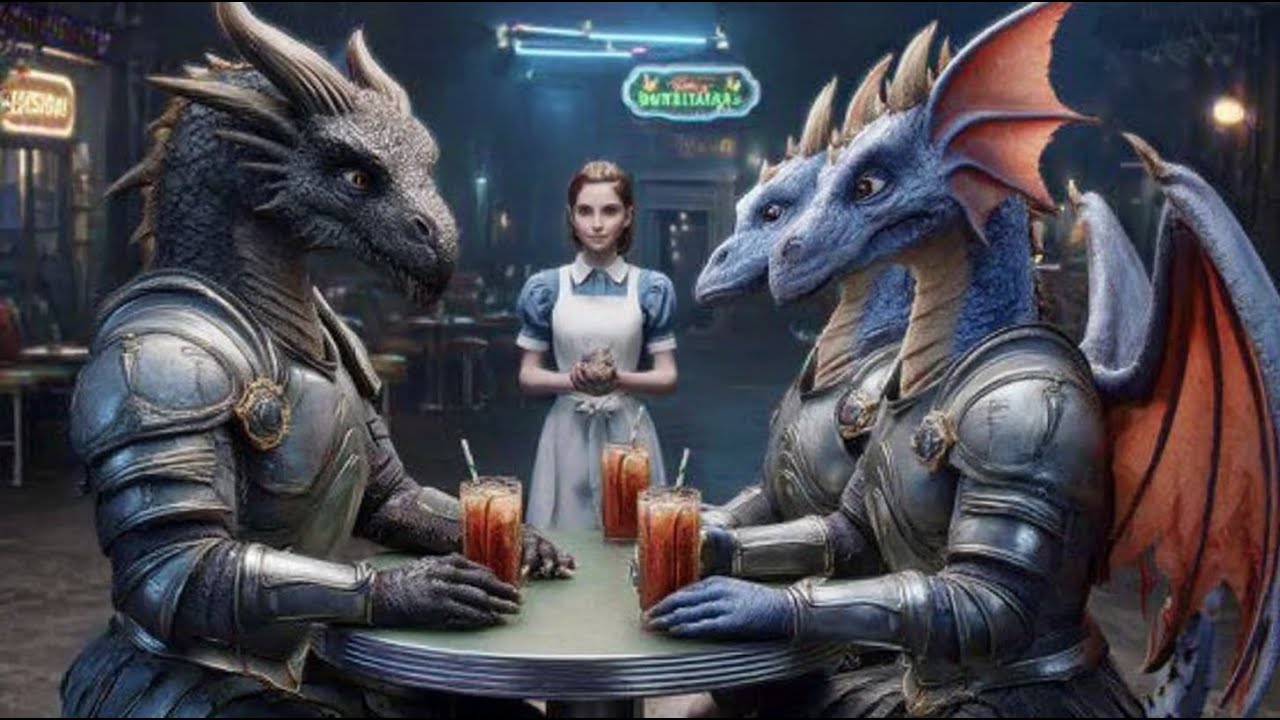 Human waitress said to dragons: “My mother has the same tattoo as you.”| Sci-Fi Stories Today