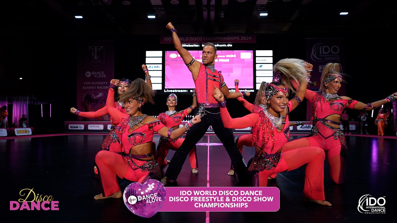 ATTACKTION | GERMANY | 1st Place IDO Disco Dance World Championship 2024 | Adults Groups