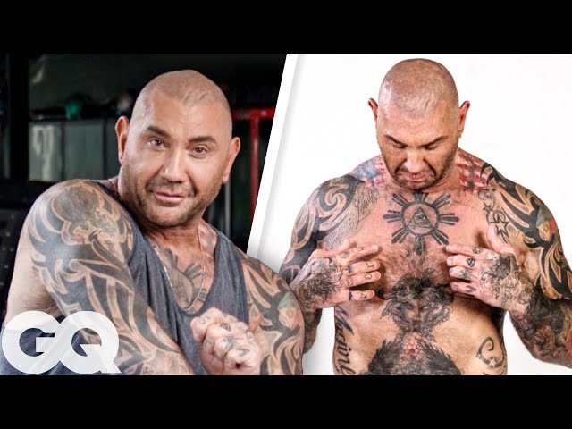 Dave Bautista Breaks Down His Tattoos | Gq - Youtube