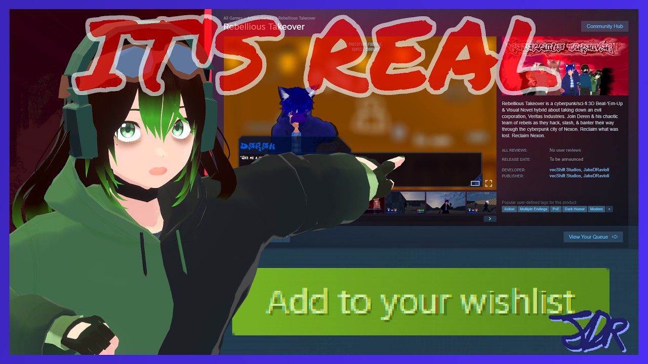 Rebellious Takeover | Wishlist Announcement