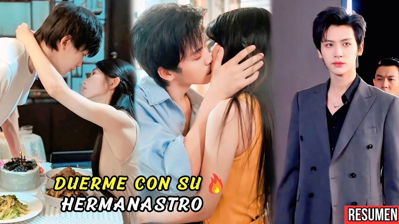 ADOPTÓ a su HERMANASTRO 6 años menor, pero él se ENAMORA locamente y pasan la noche juntos (Resumen)