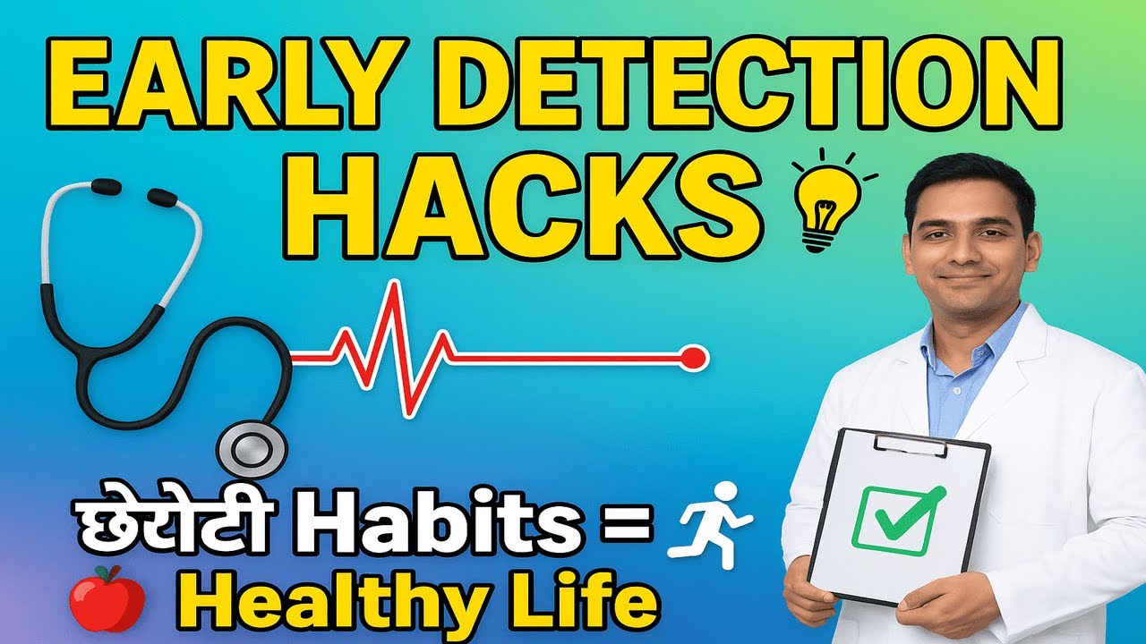 💡 Early Detection Hacks 🩺 | छोटी Habits जो आपकी Life बचा सकती हैं - YouTube