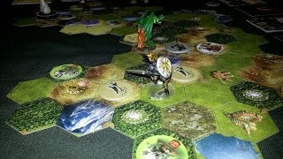 Off The Shelf Board Game Reviews - Mage Knight (Part 2 Sample Game)