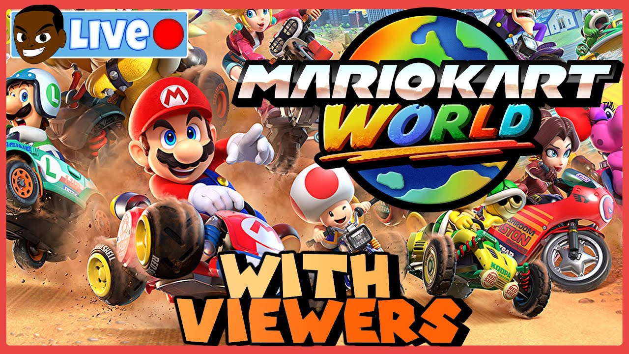 Mario Kart World With Viewers! - LIVE (06.03.2026)