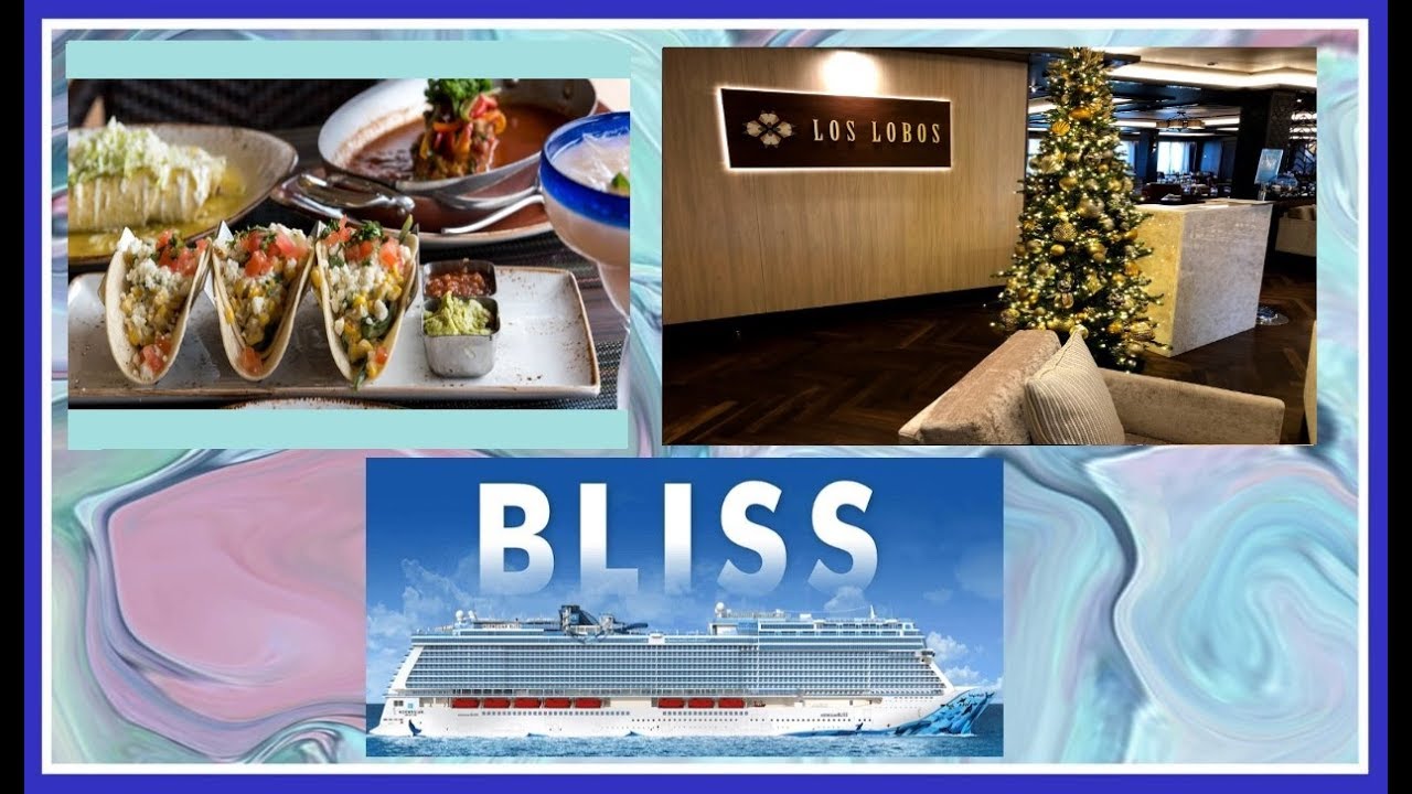 So Much Food!!! NCL Specialty Dining Los Lobos Norwegian Bliss
