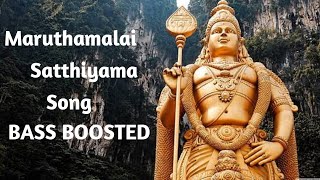 Maruthamalai Satthiyama song BASS BOOSTED Use 🎧 Hetphone power bass and 8D