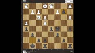 Chess Play and learn Modern defence with d4 | Rapid 10 minutes fast replay