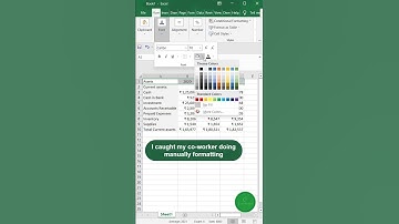 Auto formatting ||  #exceltech #youtubeshorts #exceltips #exceleducation #exceltricks #excel