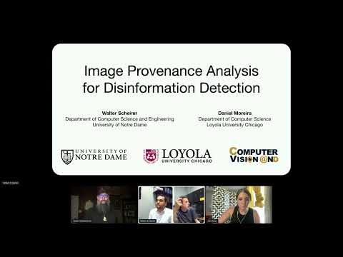 Research Days 2022: Image Provenance Analysis for Disinformation Detection