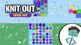 Knit Out Level 497 | Walkthrough | No Boosters