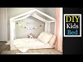 Diy toddler bed  montessori bed easy to build  transitional period before a larger bed