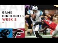 Panthers vs. Falcons Week 2 Highlights | NFL 2018