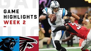 Panthers vs. Falcons Week 2 Highlights | NFL 2018