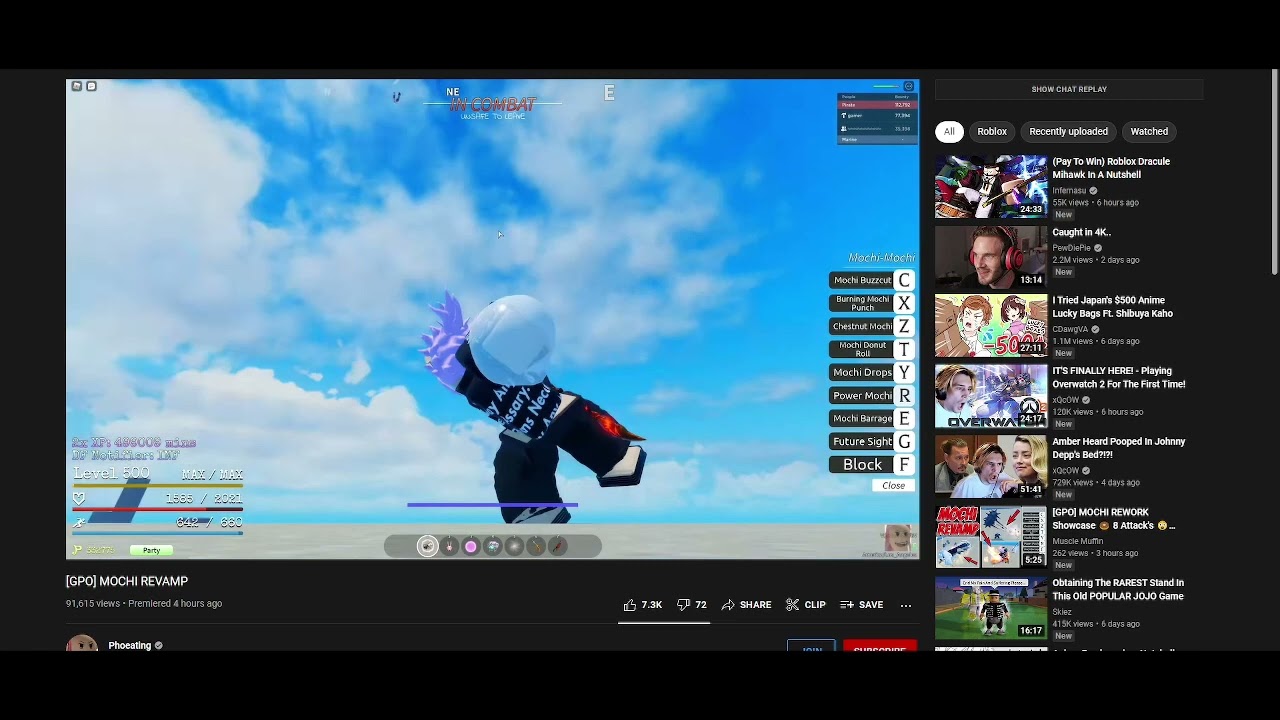 (GPO) Reacting to the Mochi Revamp | Grand Piece Online