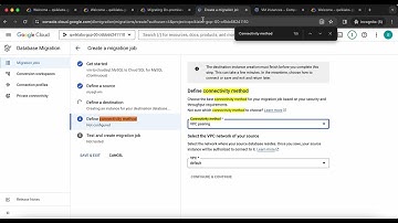 Migrating On-premises MySQL Using a Continuous Database Migration Service Job