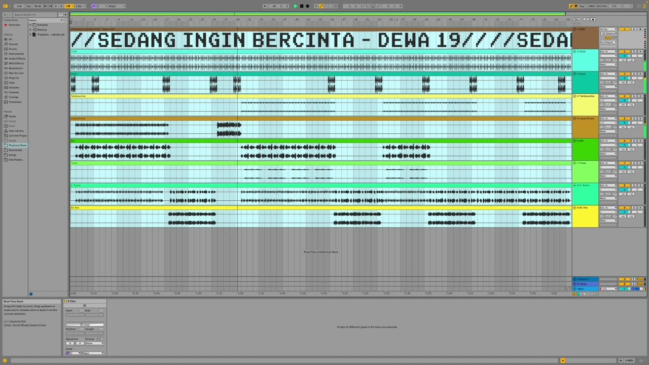 Sedang Ingin Bercinta - Dewa 19 (sequencer)