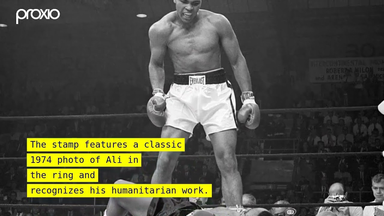 Muhammad Ali Honored With His Own U.S. Stamp