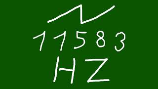 11583 hz saw