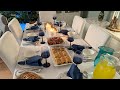 İftar Daveti 🌼 | Akşam Yemeği Davet Sofrası 4 🌼