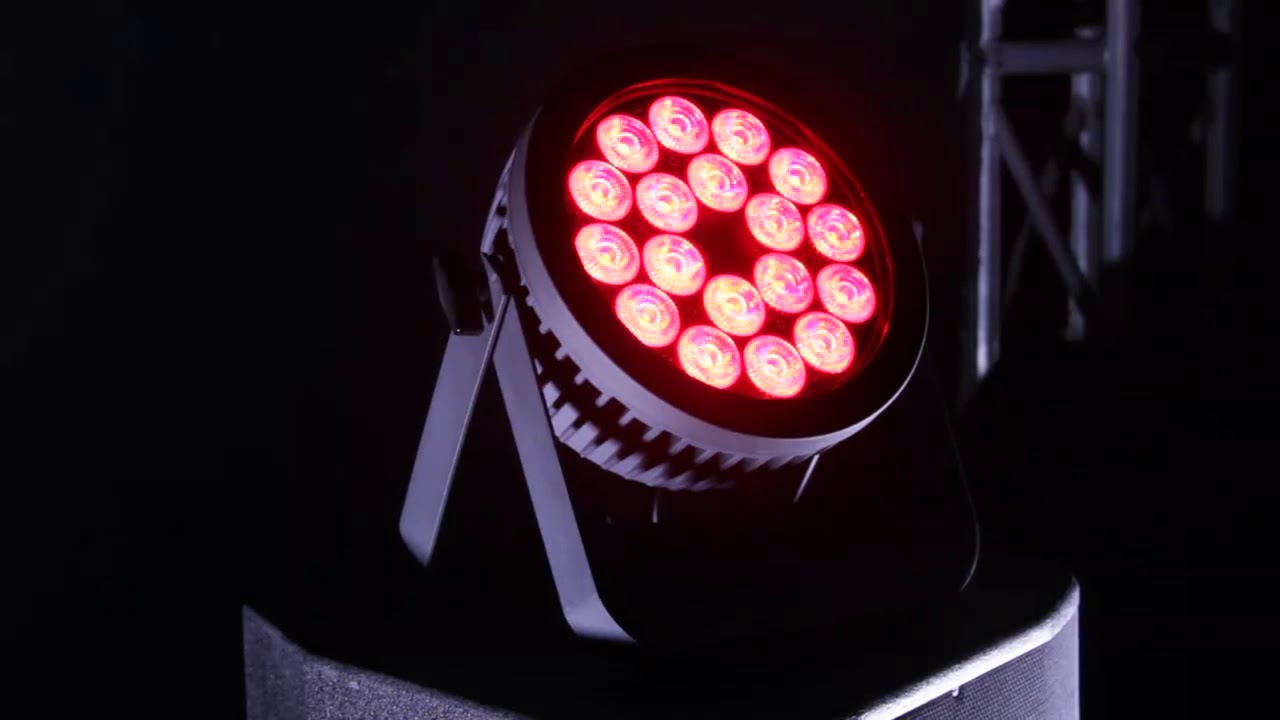 artfox Led Rose par 18x15w RGBWA UV 6 in1 YouTube