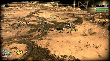 R.U.S.E Gameplay 1vs2 Ai medium