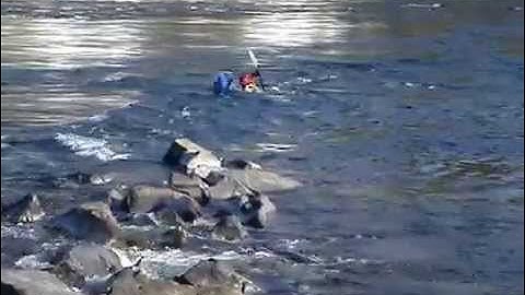 WHITE WATER KAYAKING ON THE NIPIGON RIVER