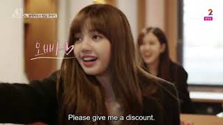 blackpink asking for a discount